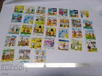 31 buc. CARTONAȘE SOCIALISTE DE GUMĂ PATBOM, PATBOM