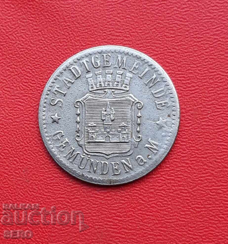 Germany - Bavaria - Gmunden - 10 Pfennig with price 6.00 BGN | € 3.07 Germany - Bavaria - Gmunden - 10 Pfennig with price 6.00 BGN | € 3.07