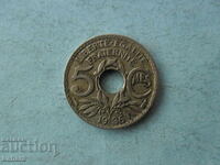5 centimes 1936. Franta