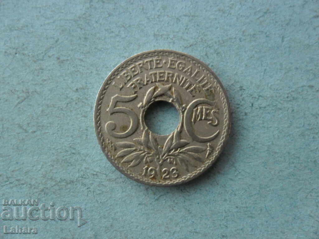 5 centimes 1923 France 5 centimes 1923 France