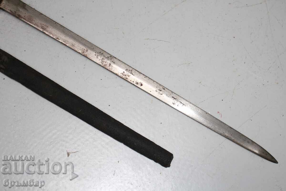 Livrarea Sabie scurtă, spadă franceză, sabie cu teacă de piele. *1 Livrarea Sabie scurtă, spadă franceză, sabie cu teacă de piele. *1