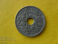25 сантима 1918 г. Франция