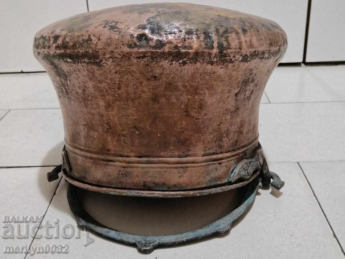 Καζάνι κονσέρβας, χάλκινο νόμισμα, χάλκινο νόμισμα, χάλκινο δοχείο - 5