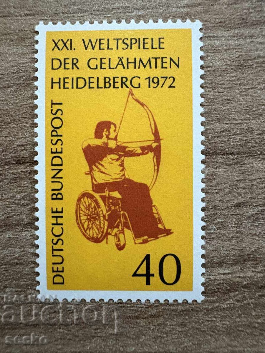ФРГ/ГФР - Параолимпийски игри (1972) MNH