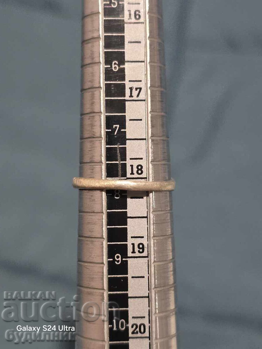 Сребърен пръстен. 18,2мм. 1,83 Грама. Пускам над 100 Аукцио - 5 Сребърен пръстен. 18,2мм. 1,83 Грама. Пускам над 100 Аукцио - 5