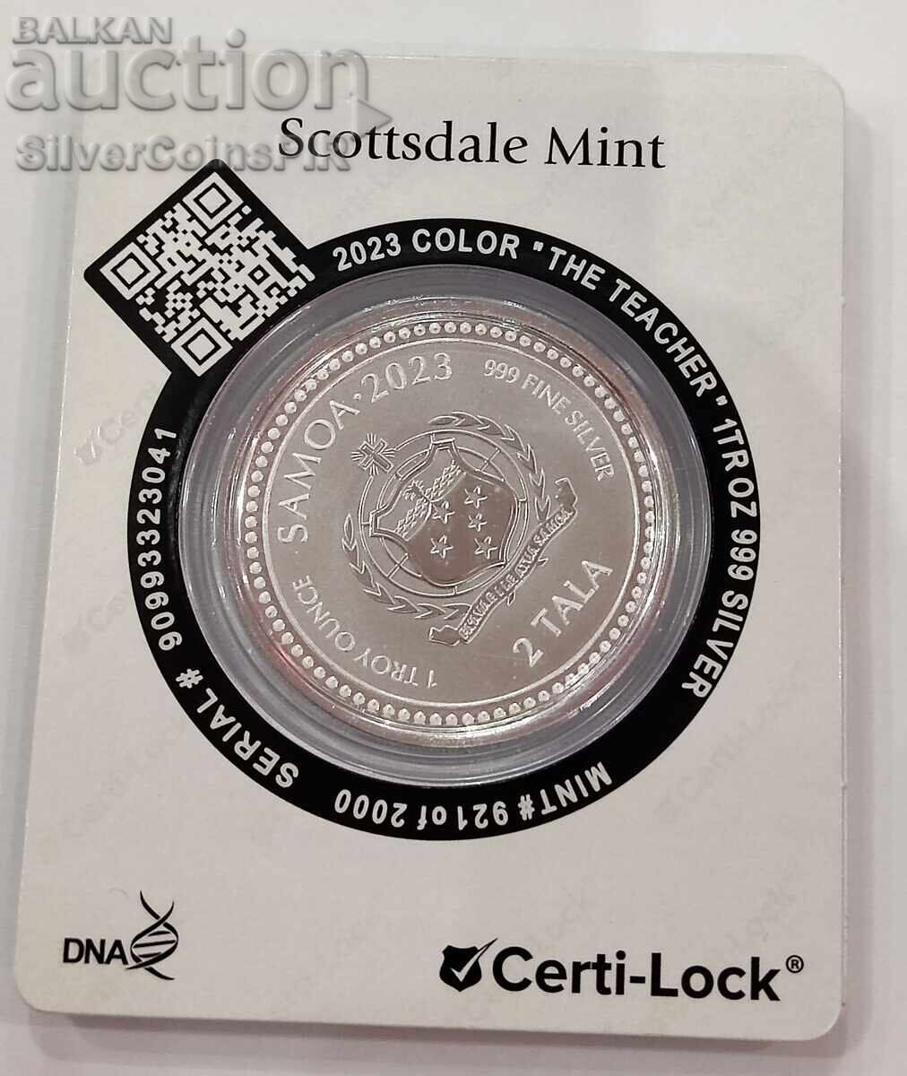 Argint 1 oz Iisus Hristos 2023 Colorat Samoa cu preț 170.00 BGN | € 86.92 Argint 1 oz Iisus Hristos 2023 Colorat Samoa cu preț 170.00 BGN | € 86.92