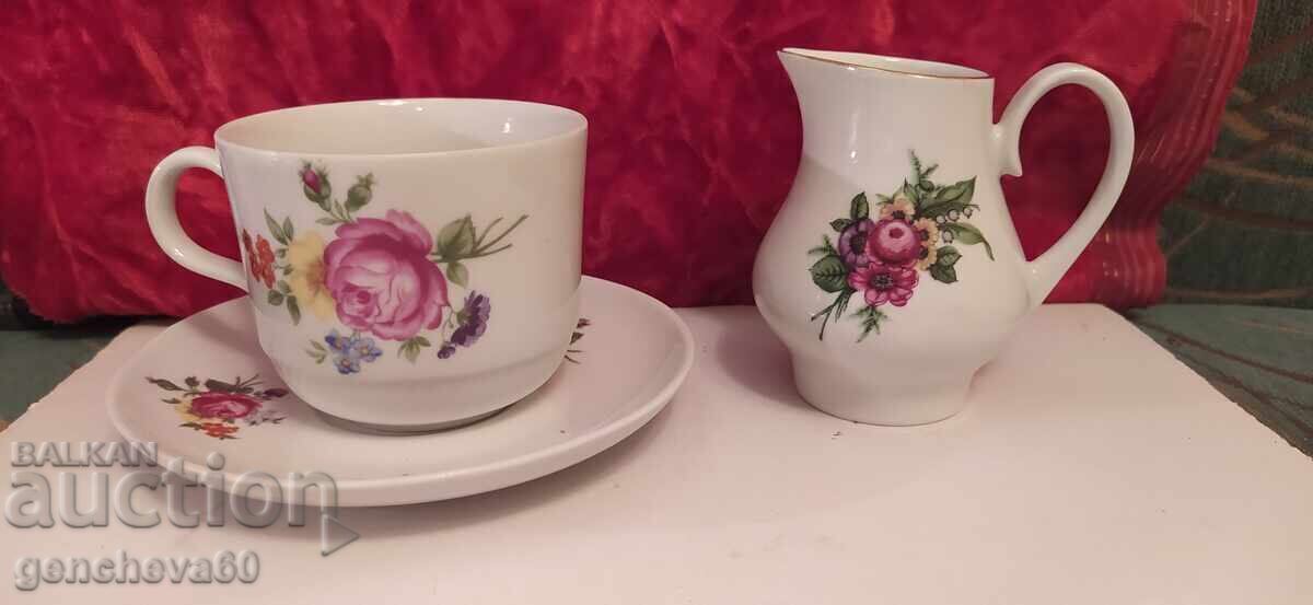 Cana de cafea și latieră retro - KAHLA - 7 Cana de cafea și latieră retro - KAHLA - 7