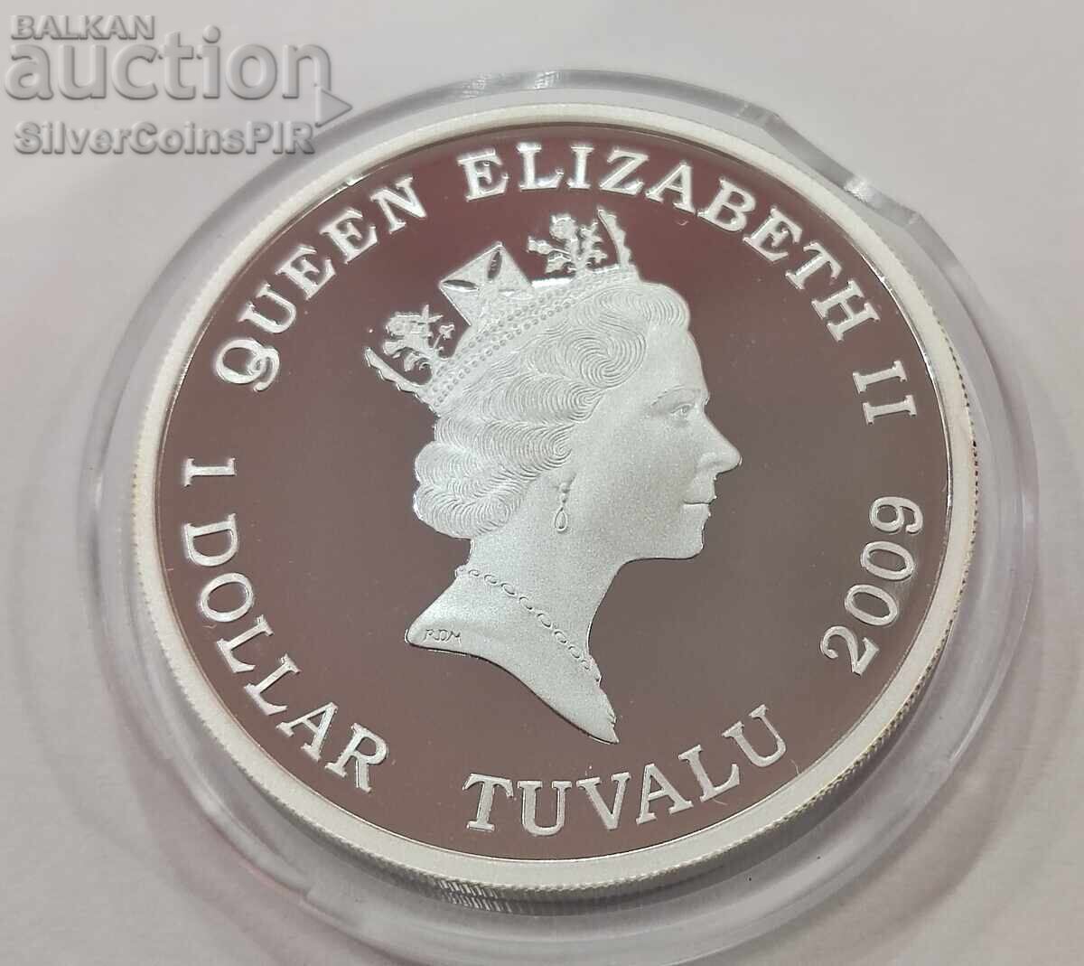 Delivery of Silver 50g. Barbie Doll 2009 Colored Tuvalu Delivery of Silver 50g. Barbie Doll 2009 Colored Tuvalu