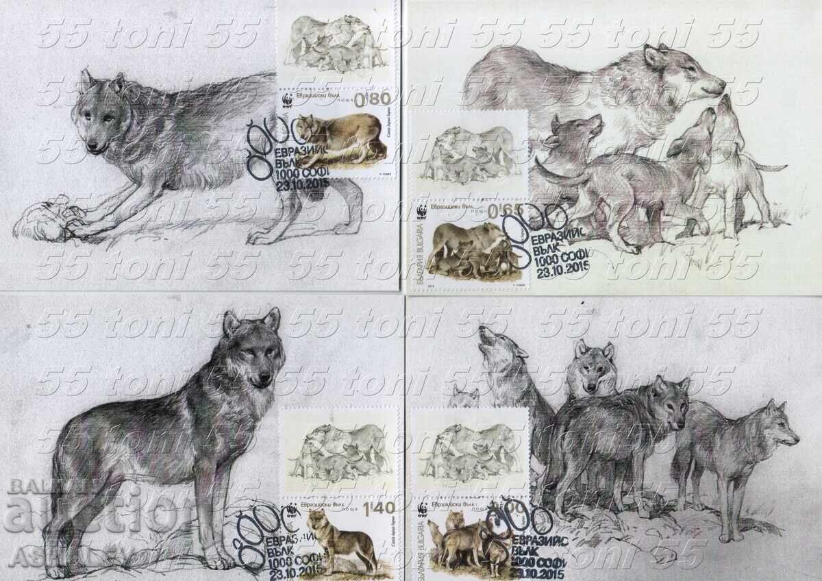 2015 WWF- Wolves, comp. 4 cards maximum 2015 WWF- Wolves, comp. 4 cards maximum