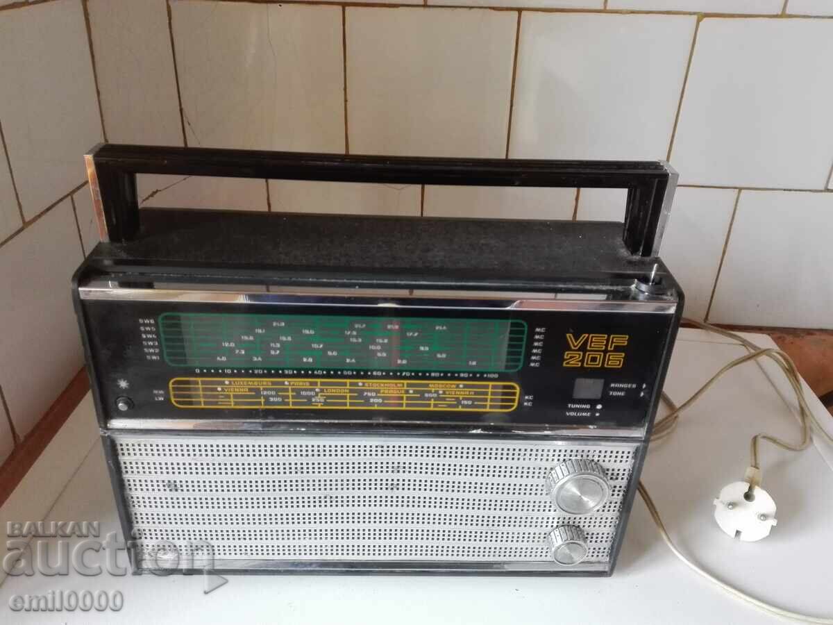 Ραδιόφωνο, τρανζίστορ VEF 206 με τιμή 34.99 BGN | € 17.89