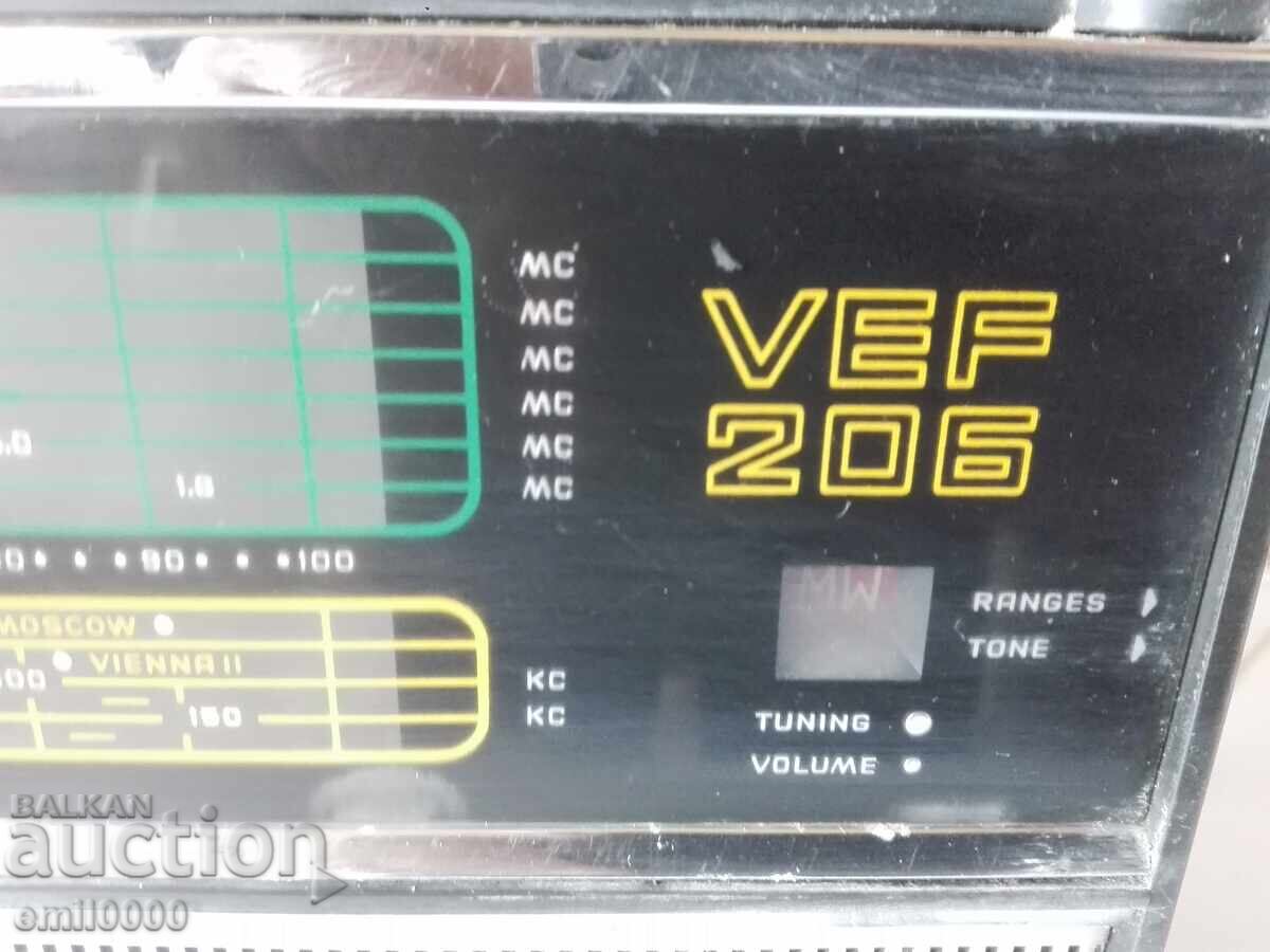 Παράδοση Ραδιόφωνο, τρανζίστορ VEF 206