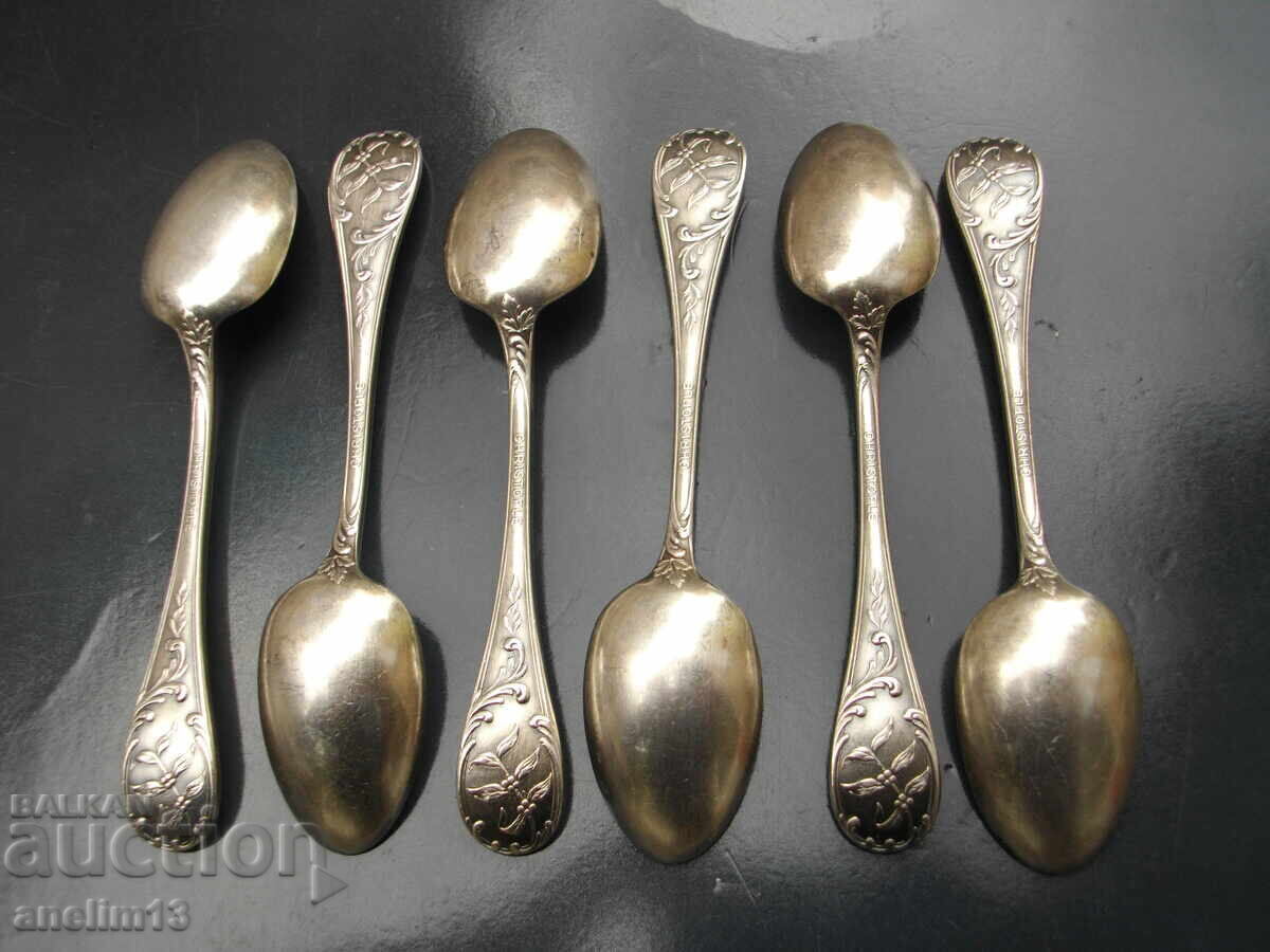 Set of Silver-Plated Spoons CHRISTOFLE A LOS MANDARINES - 6