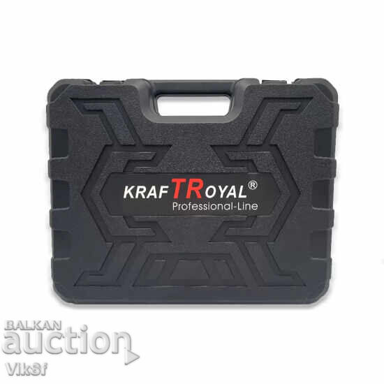 Cordless Screwdriver KRAFT Royal 36V + 111 pieces - 5