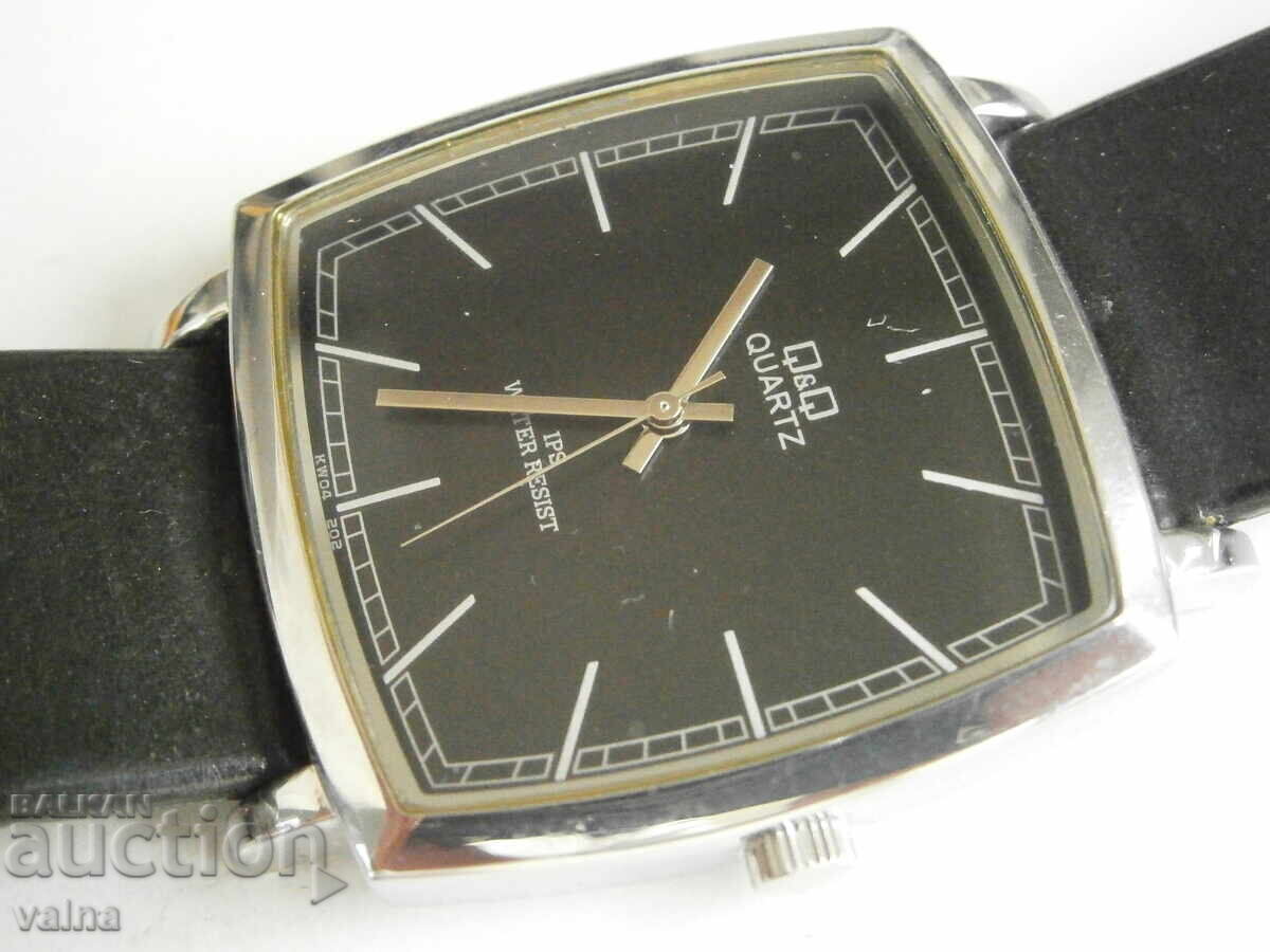 NOU Q&Q, quartz 38mm x 38mm; grosime 6,8mm! cu preț € 20.45 | 40.00 BGN