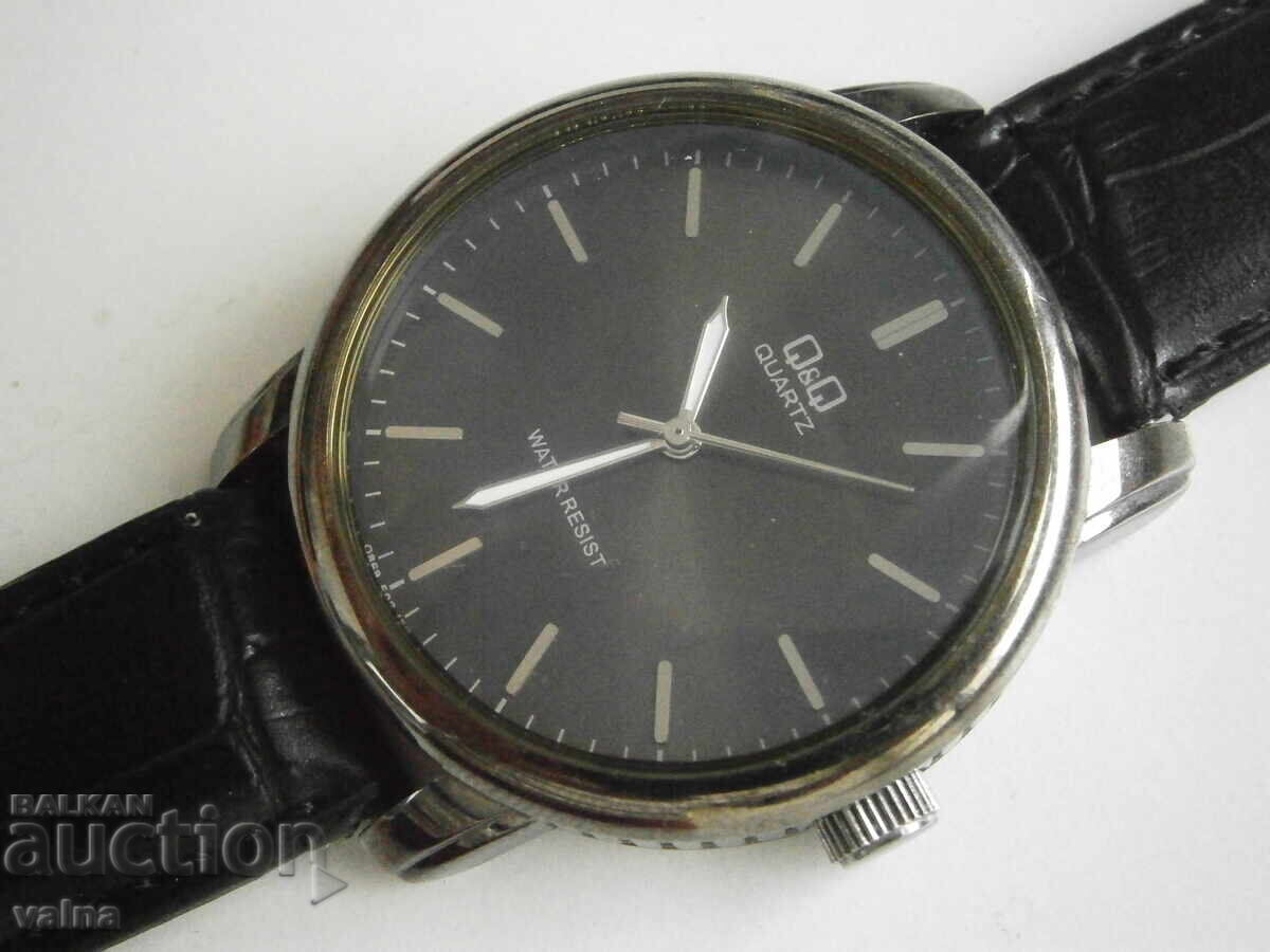 NOU! Ceas Q&Q quartz, baterie nouă, 41 mm fără coroană