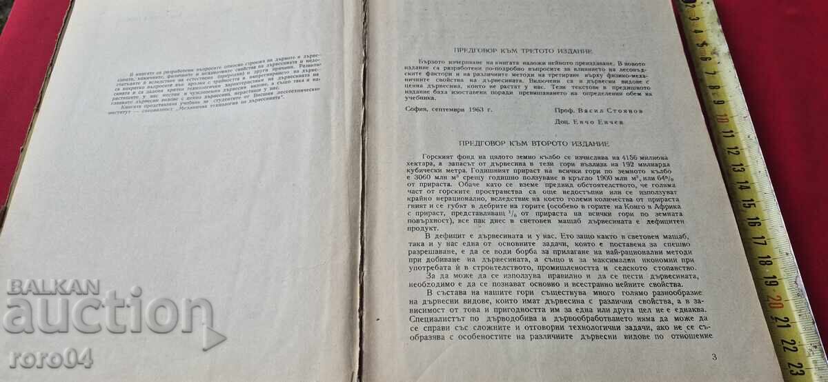 Аукцион ДЪРВЕСИНОЗНАНИЕ - ВАСИЛ СТОЯНОВ / ЕНЧО ЕНЧЕВ