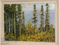 Gancho Cholakov (1922-1999) Oil paints - landscape 1989