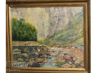 Peter Nenov (1951-) landscape, oil paints