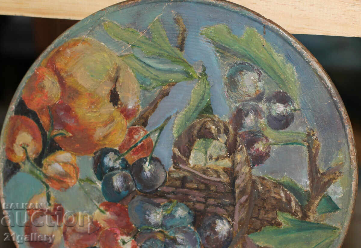 Доставка на Стара картина  / маслени бои / натюрморт