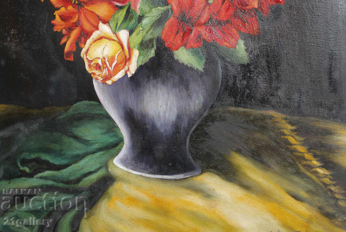 Иван Костов, маслени бои, натюрморт 1946г. - 6 Иван Костов, маслени бои, натюрморт 1946г. - 6