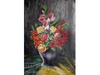 Ivan Kostov, oil paints, still life 1946