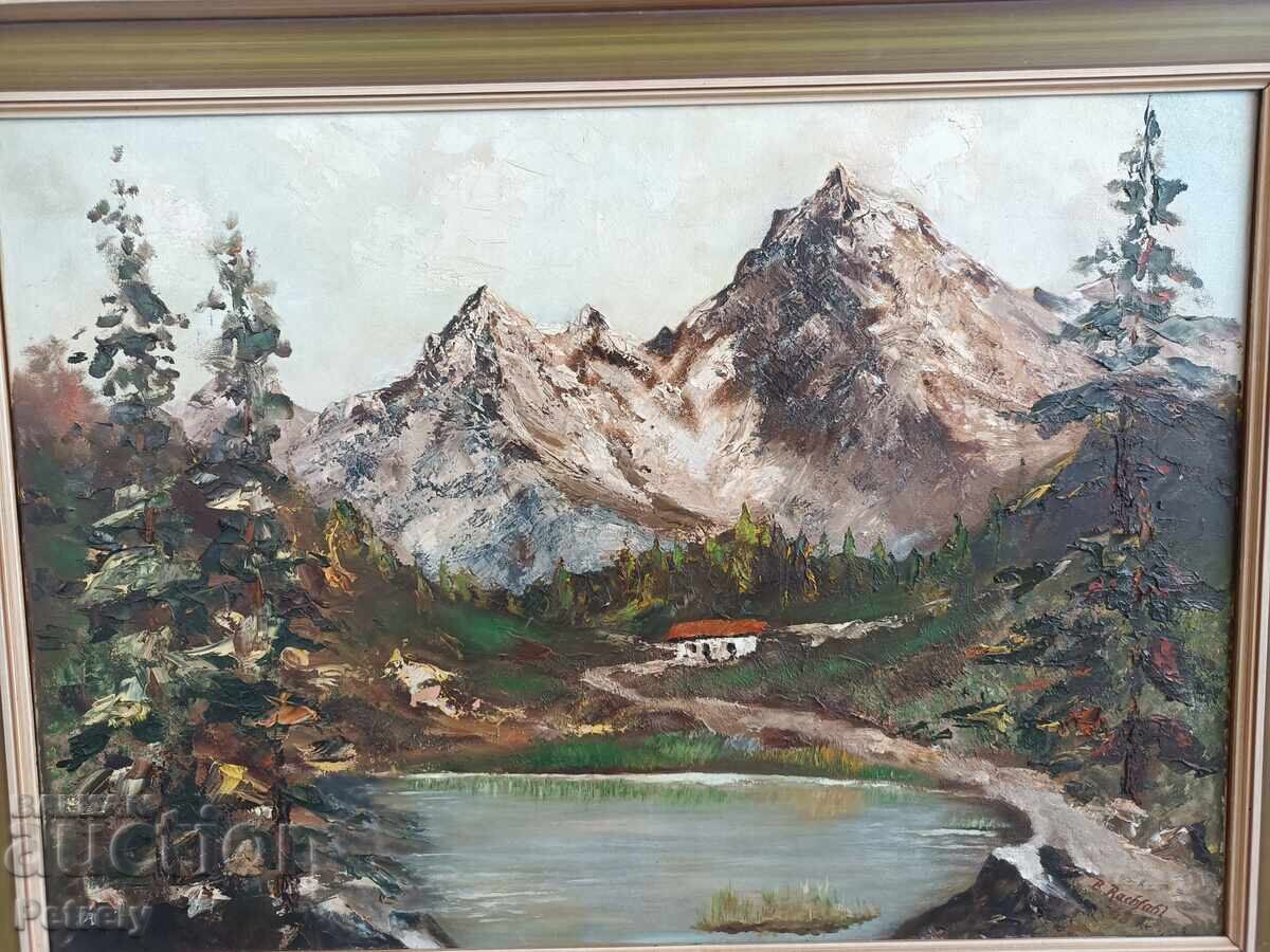 Δημοπρασία Παλιά ελαιογραφία