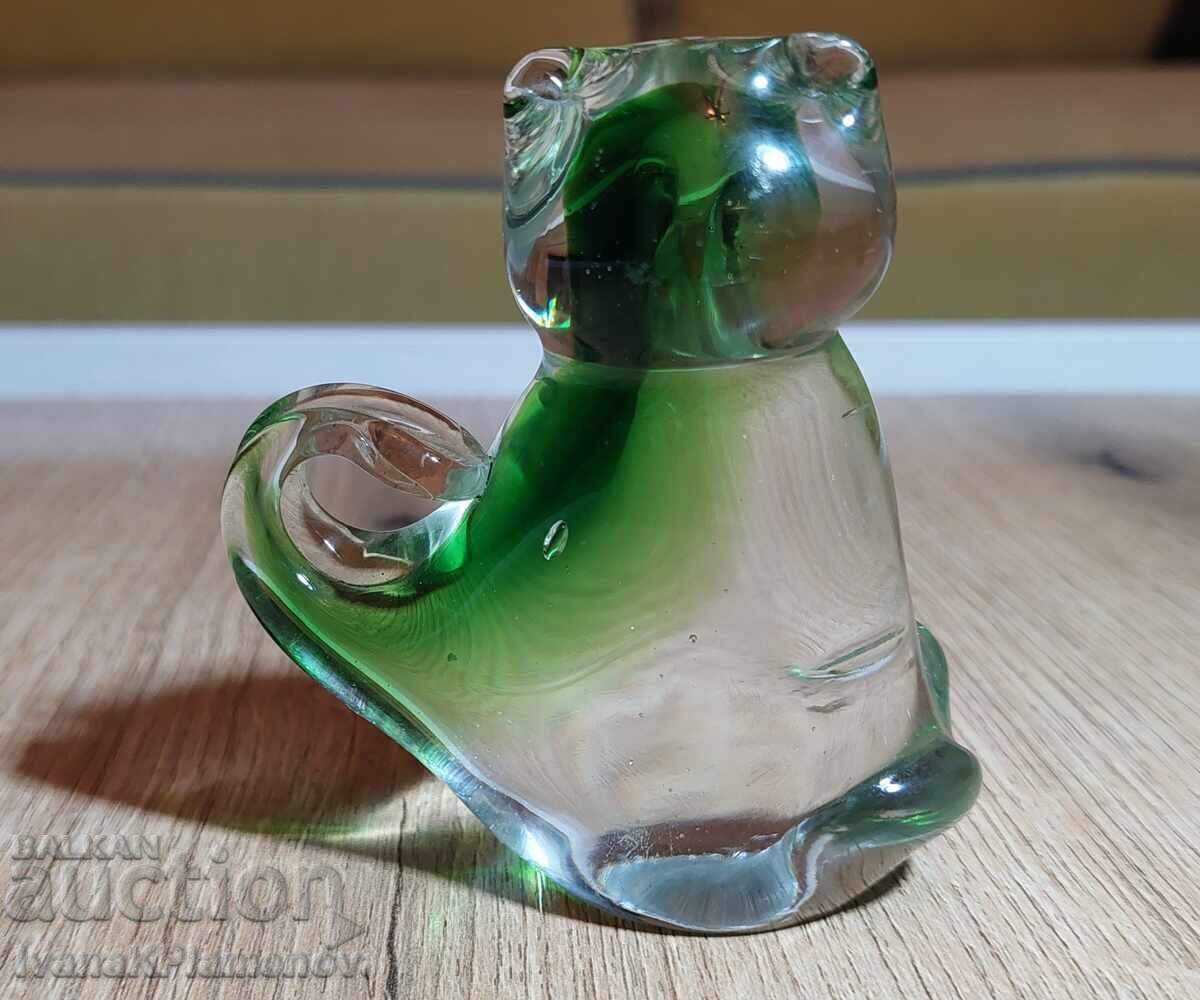 Delivery of Glass figurine for collectors, excellent