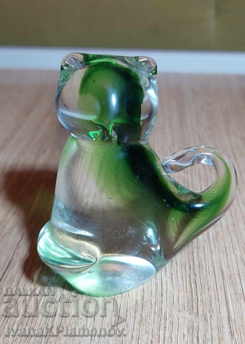 Glass figurine for collectors, excellent