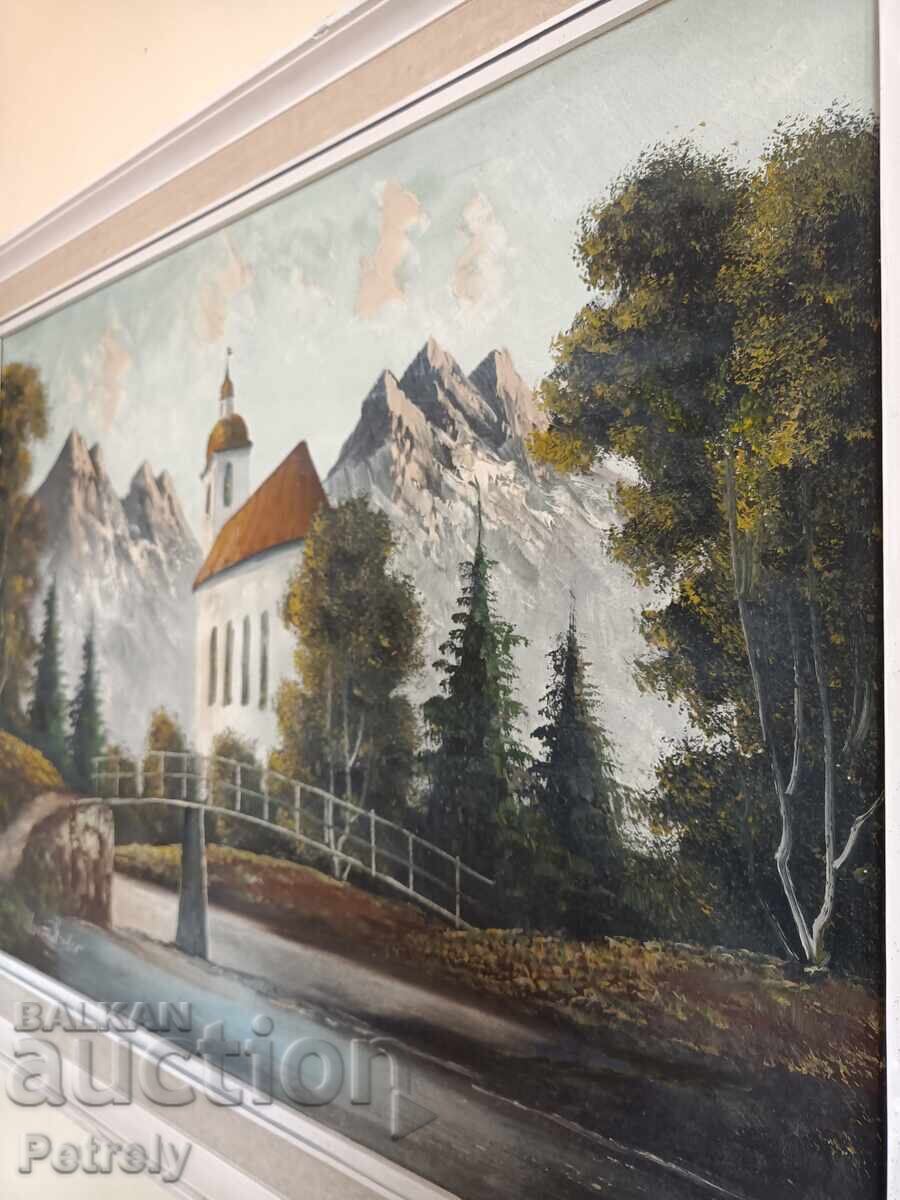 Delivery of Old oil painting Delivery of Old oil painting