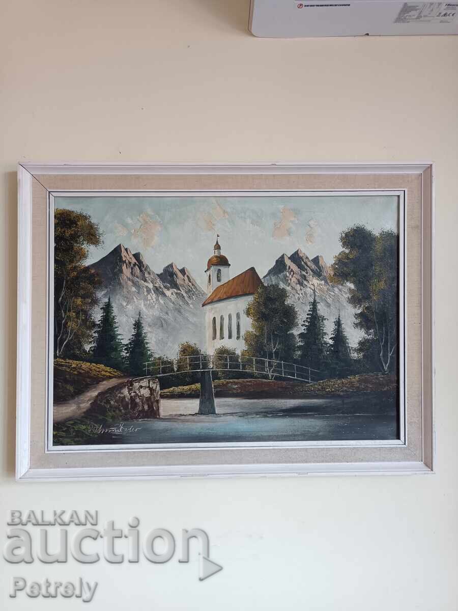 Old oil painting Old oil painting