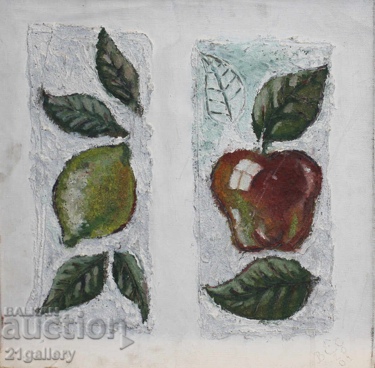 Veselin Damyanov (1977-), oil paints, still life