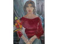 Ελαιογραφία, γυναικείο πορτρέτο