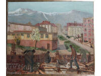 Atanas Neykov (1924 - 2003) landscape, oil paints
