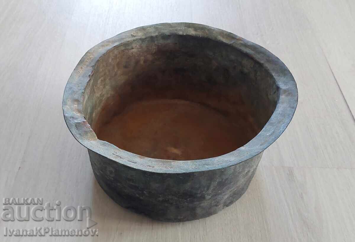 Съд тас от мед за ценители
