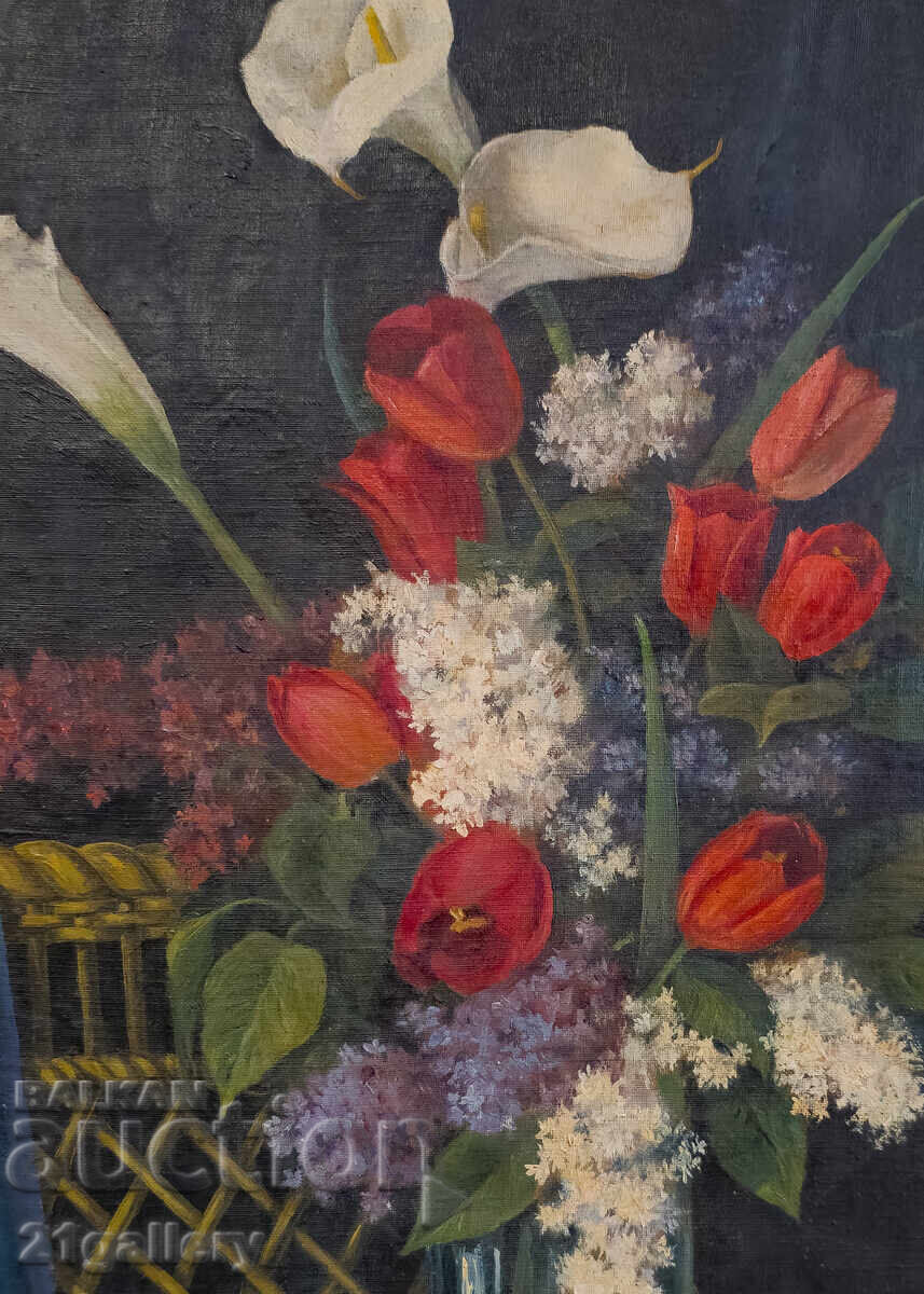 Vasil Todorov (1893 - 1977), oil paints, still life - 5