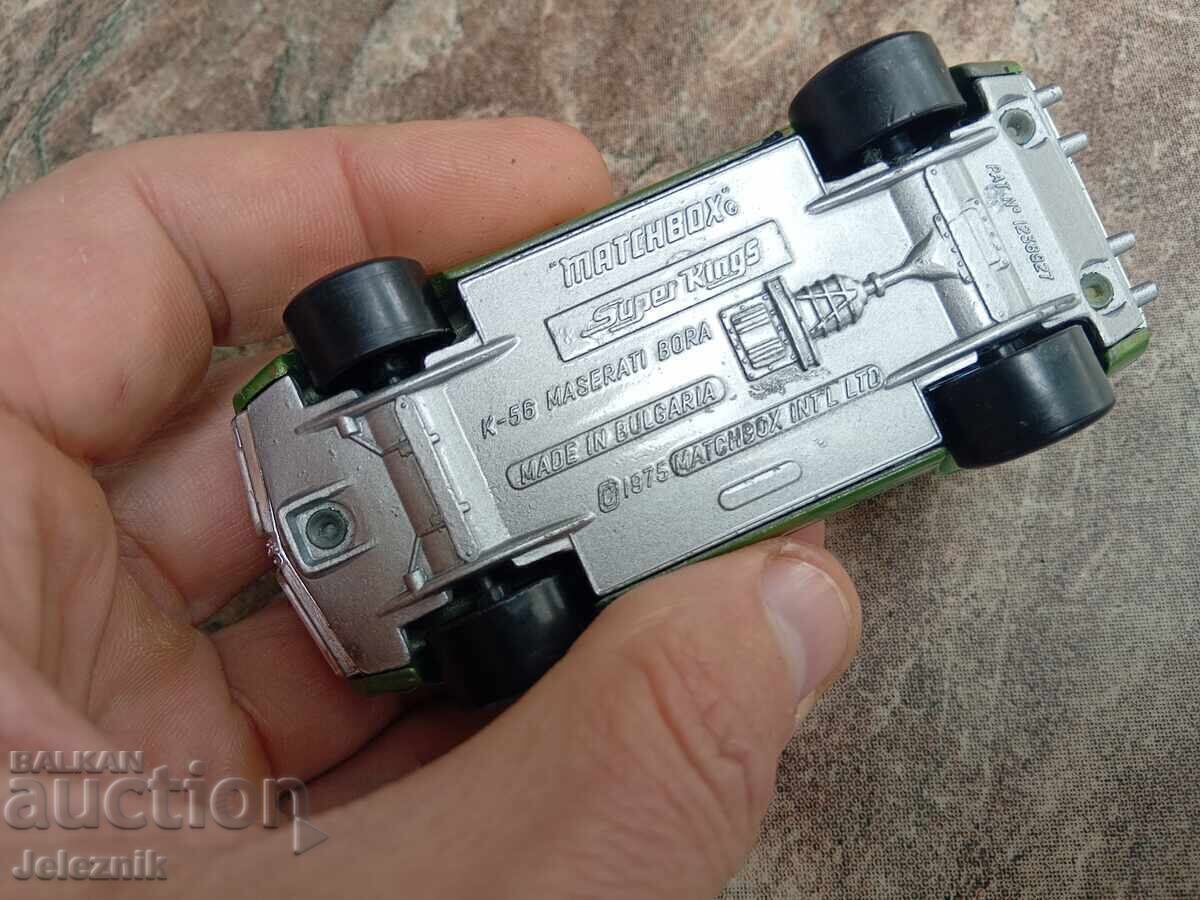 Delivery of Matchbox Bulgaria Maserati Bora K-56/1975 Super Kings - Mint