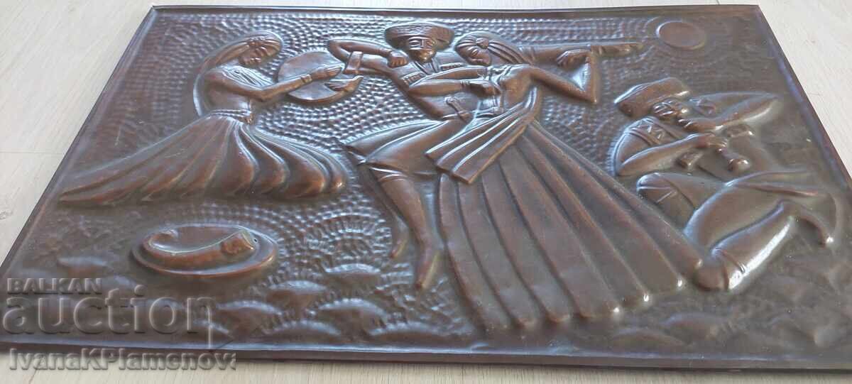 Πανό χάλκινο για γνώστες 45εκ 28εκ - 5