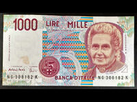 Italy 1000 Lire 1990 Pick 112 Ref 8182