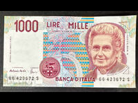 Italy 1000 Lire 1990 Pick 112 Ref 3672