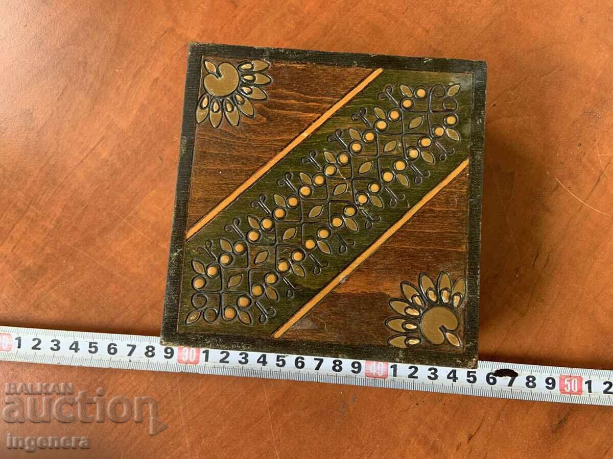 Δημοπρασία ΚΟΥΤΙ ΞΥΛΟ ΠΥΡΟΓΡΑΦΙΚΟ ΣΧΕΔΙΟ ΑΝΤΙΚΕ ΑΠΟ SOCA MOSTRA