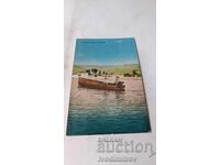 Ευχετήρια κάρτα Λίμνη Οχρίδα με μηχανή