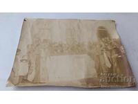 Photo Funeral with two clergymen