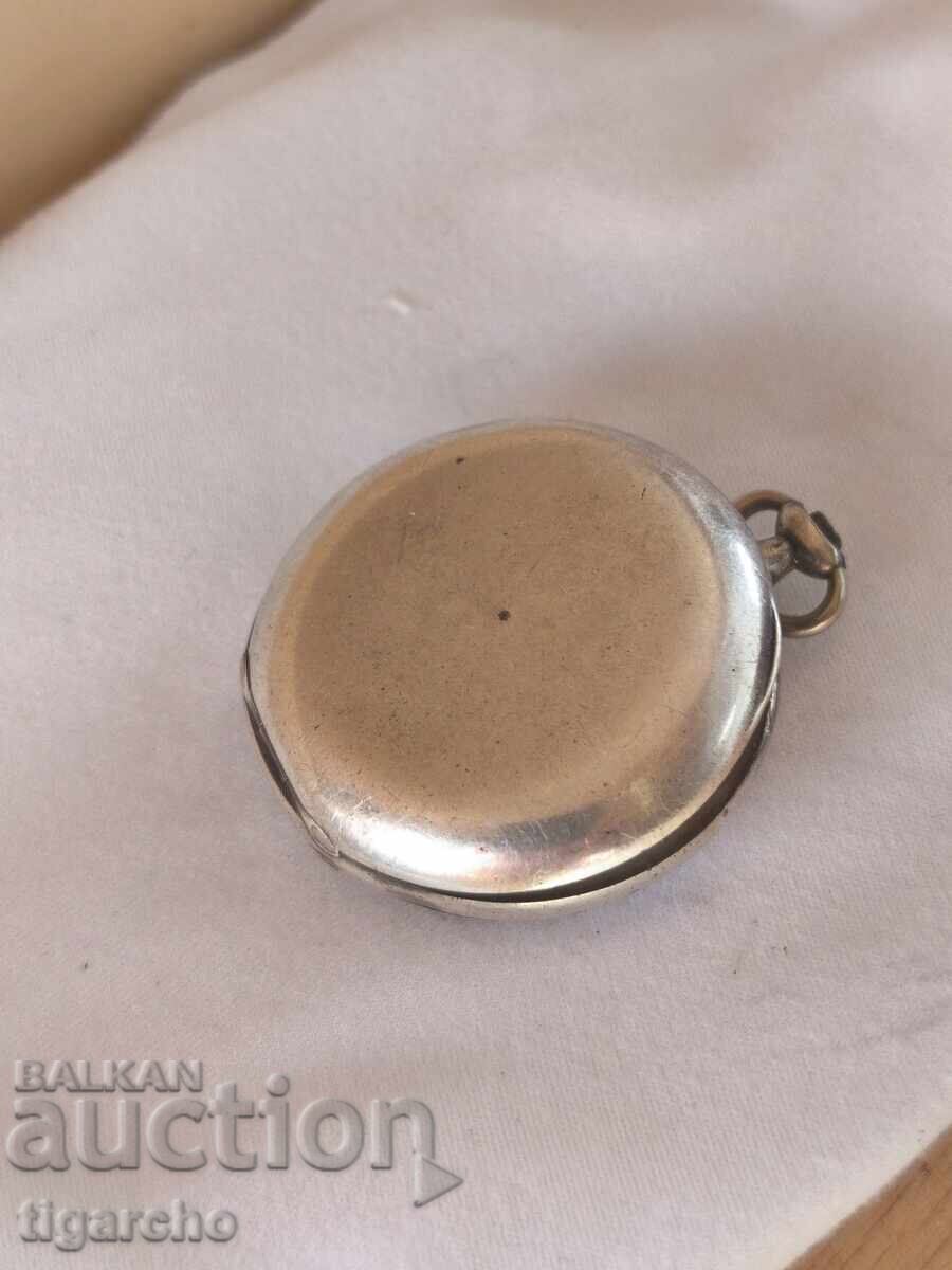 Silver Omega pocket watch case with price 120.00 BGN | € 61.36 Silver Omega pocket watch case with price 120.00 BGN | € 61.36