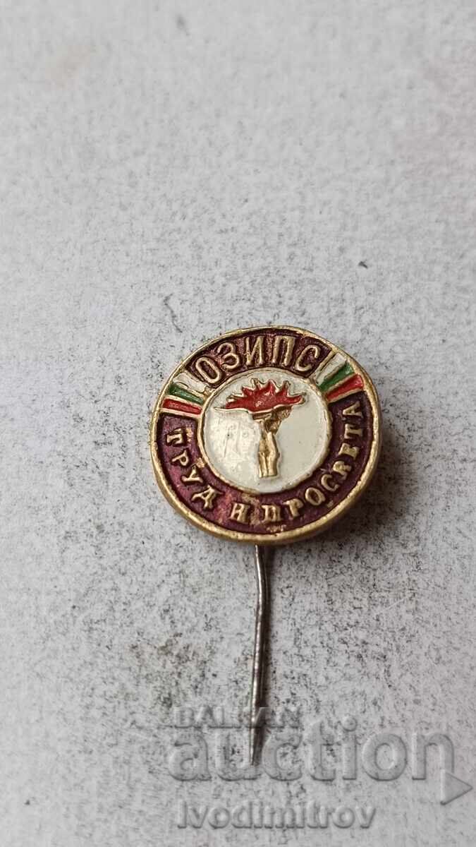 Ecuson OZIPS Muncă și lumină Ecuson OZIPS Muncă și lumină