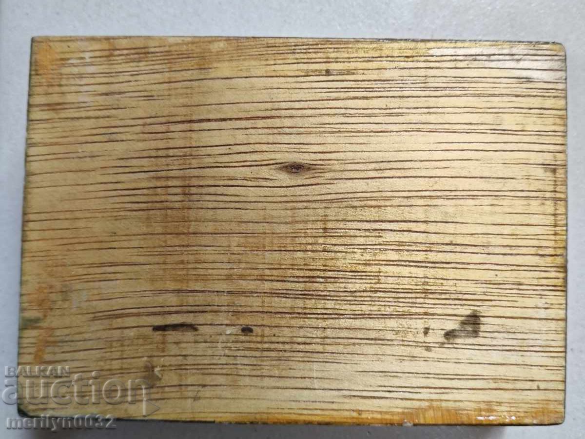 Old Bulgarian NRB jewelry box - 5