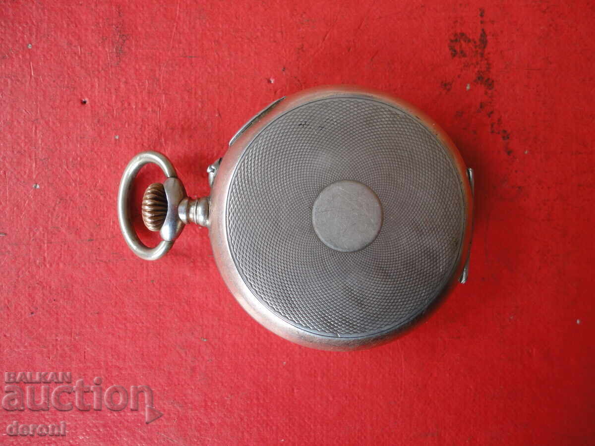 Silver pocket watch 9 with price 120.00 BGN | € 61.36