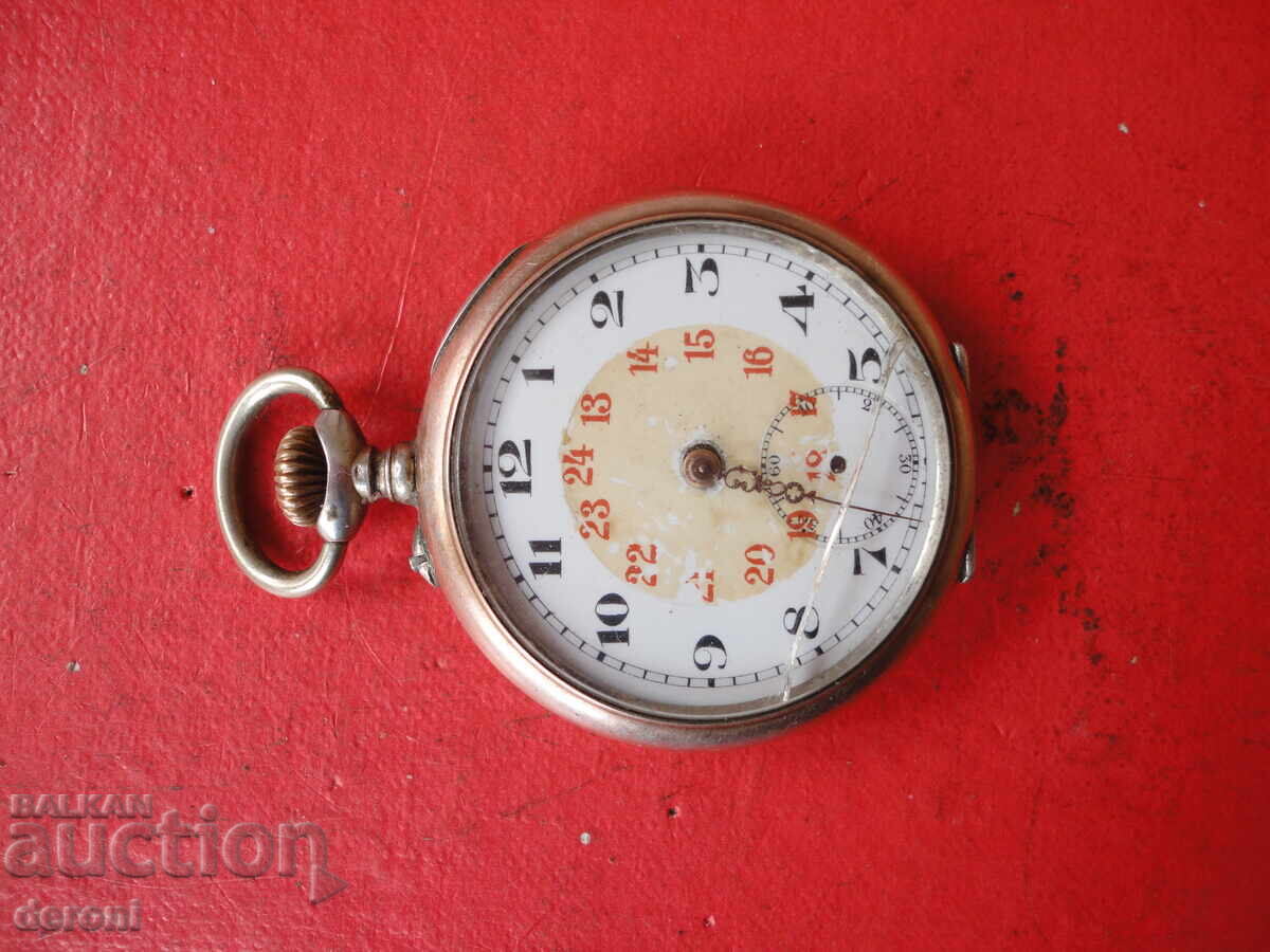 Silver pocket watch 9