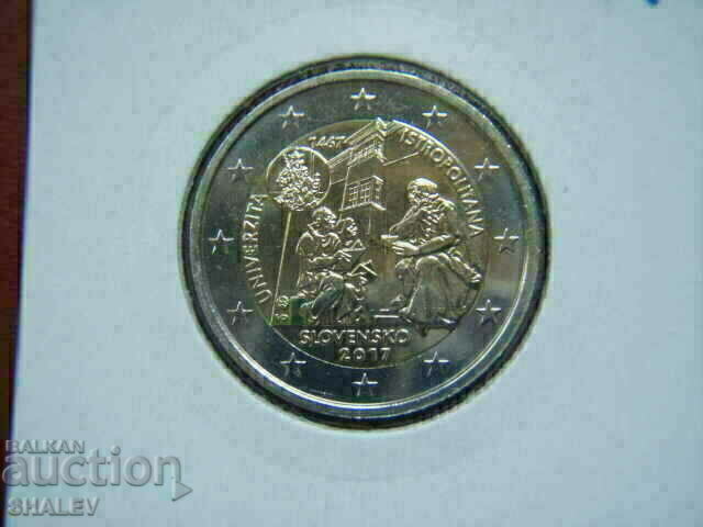 Livrarea 2 euro 2017 Slovacia "Istropolitana" /Slovacia/ Unc (2 euro)