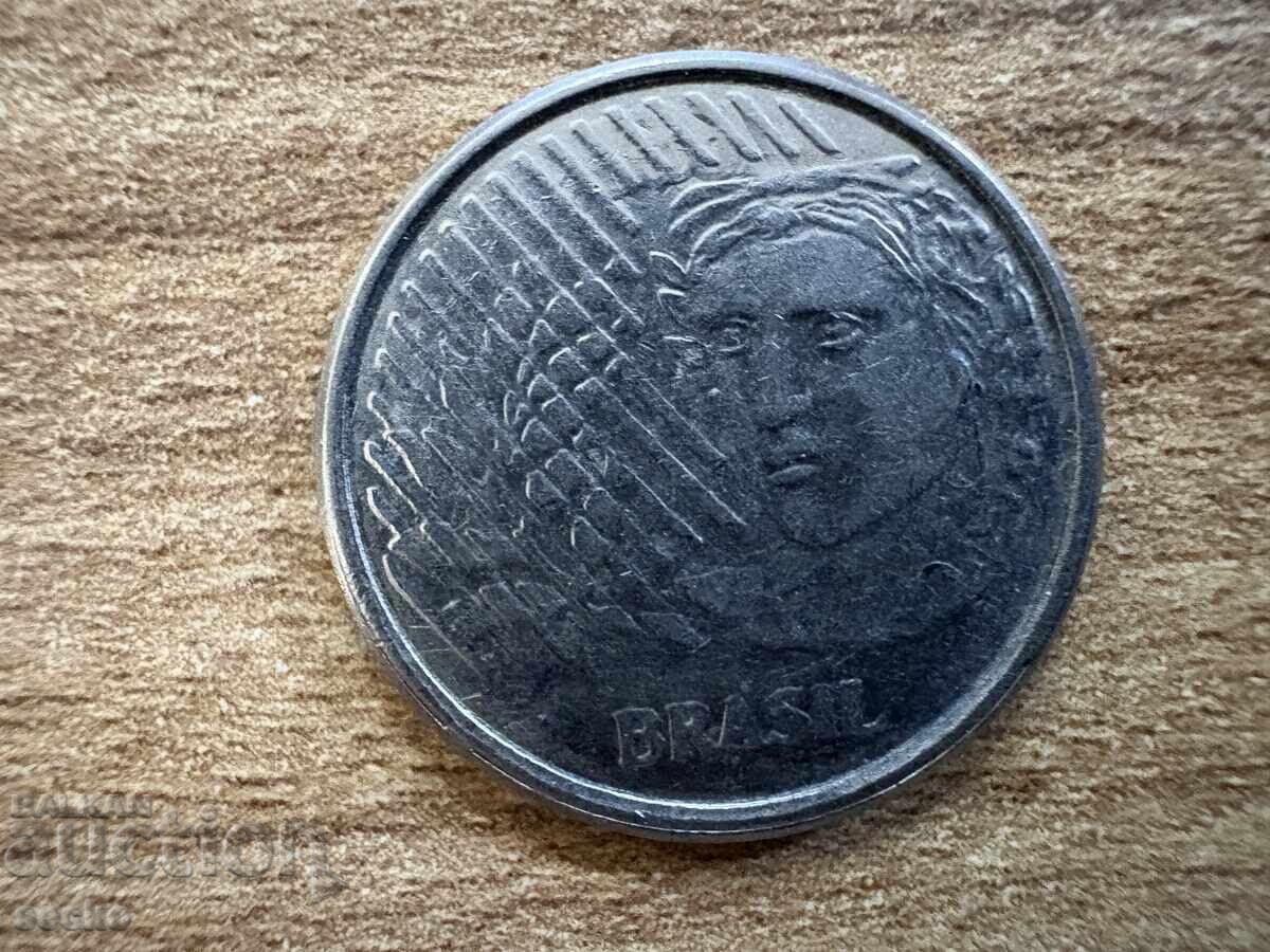 Бразилия - 5 сентавос (1997) с цена 0.15 лв. | € 0.08 Бразилия - 5 сентавос (1997) с цена 0.15 лв. | € 0.08