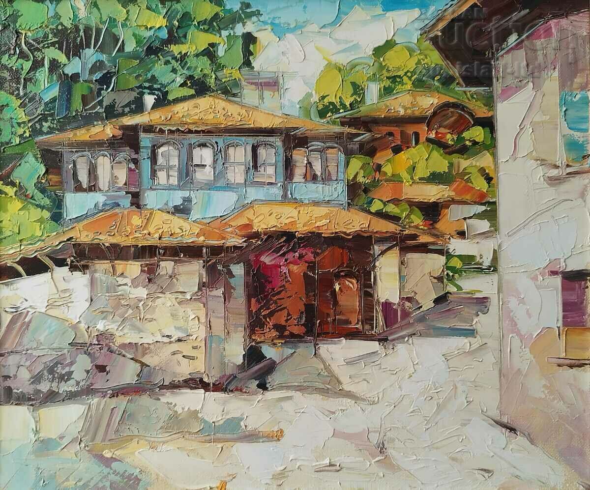 Tabloul „Urzica”, art. A. Angelov cu preț 780.00 BGN | € 398.81